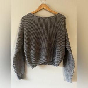 Grey sweater